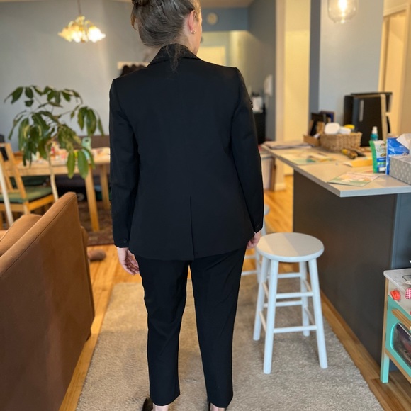 Everlane Jackets & Coats Everlane Italian Wool Suit In Black Poshmark